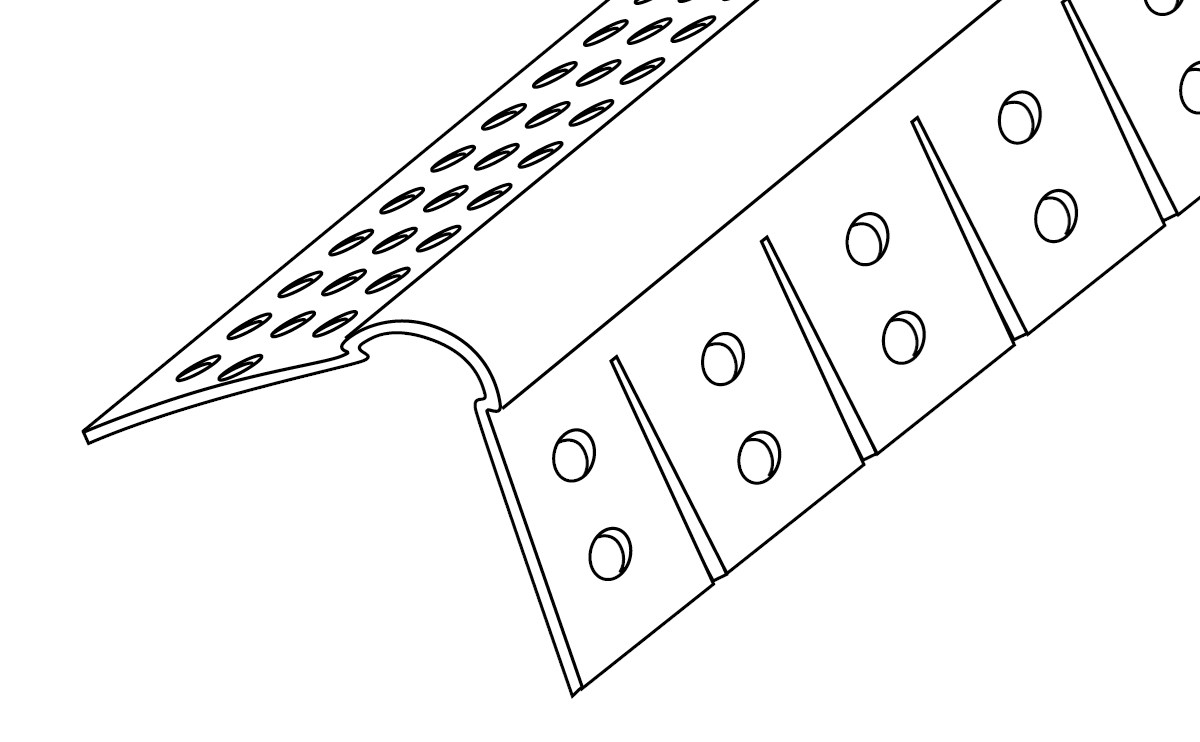 35020 trimtex bullnose archbead 3000mm